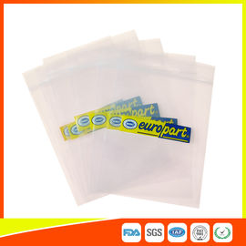 Κίνα Εμπορικές πλαστικές συσκευάζοντας τσάντες κλειδαριών φερμουάρ, μικρές Ziplock σακούλες Reclosable προμηθευτής