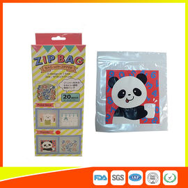 Κίνα HDPE πλαστικές τυπωμένες συνήθεια Ziplock τσάντες/Resealable εξατομικευμένες συσκευάζοντας τσάντες προμηθευτής