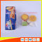 Διαφανείς πλαστικές τσάντες πρόχειρων φαγητών PE με το φερμουάρ, το επαναχρησιμοποιήσιμες πρόχειρο φαγητό και τις τσάντες σάντουιτς προμηθευτής