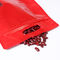 Η στάση κόκκινου χρώματος επάνω Ziplock τοποθετεί το υλικό βαθμού τροφίμων για την κροτίδα πατατών σε σάκκο προμηθευτής