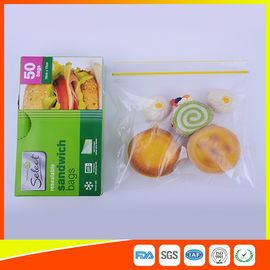 Κίνα Το αδιάβροχο πλαστικό σάντουιτς τοποθετεί Reclosable 18 X 17cm σε σάκκο για την αποθήκευση τροφίμων προμηθευτής