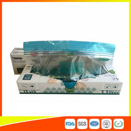 Κίνα LDPE Resealable Ziplock συσκευασίας σακούλα φερμουάρ τσαντών αποθήκευσης με το ζωηρόχρωμο χείλι προμηθευτής