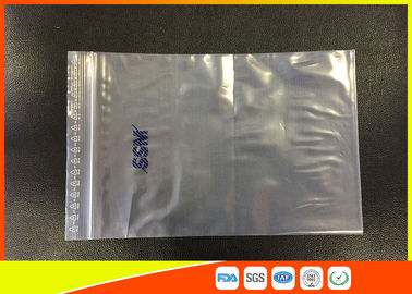 Κίνα Resealable σαφείς πλαστικές τσάντες κλειδαριών φερμουάρ PE cOem και τοπ χείλι με Eco - σημάδι προμηθευτής