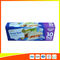 Πλαστικό σαφές φερμουάρ τοπ 22 * 25cm τσαντών σάντουιτς Reuseable υπεραγορών προμηθευτής