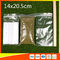 LDPE η κλειδαριά φερμουάρ συσκευασίας τοποθετεί τη Reclosable τσάντα τσαντών σφραγίδων πιασιμάτων για την αποθήκευση σε σάκκο προμηθευτής