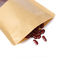 Ziplock τσαντών καφέ εγγράφου της Kraft συνήθειας Resealable συσκευάζοντας σακούλα τσαντών τροφίμων προμηθευτής